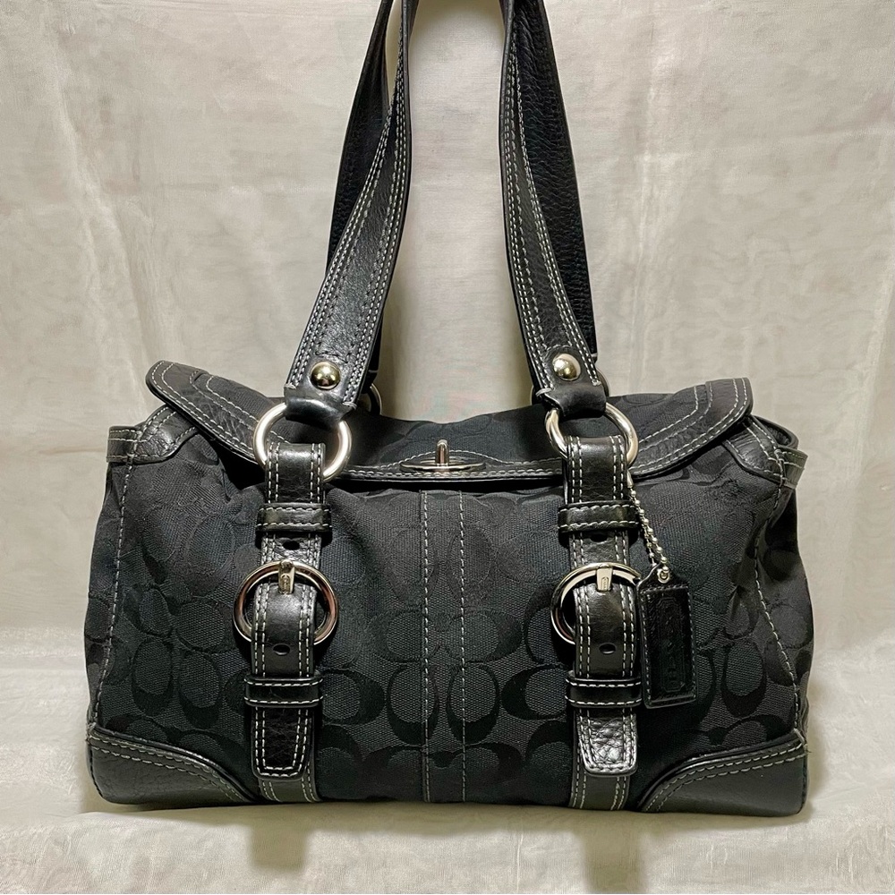 Coach Black Shoulder Bag